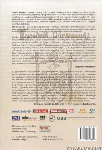 Niezłomni w epoce fałszywych proroków (1945-1948). TOMASZ SIKORSKI, MARCIN KULESZA