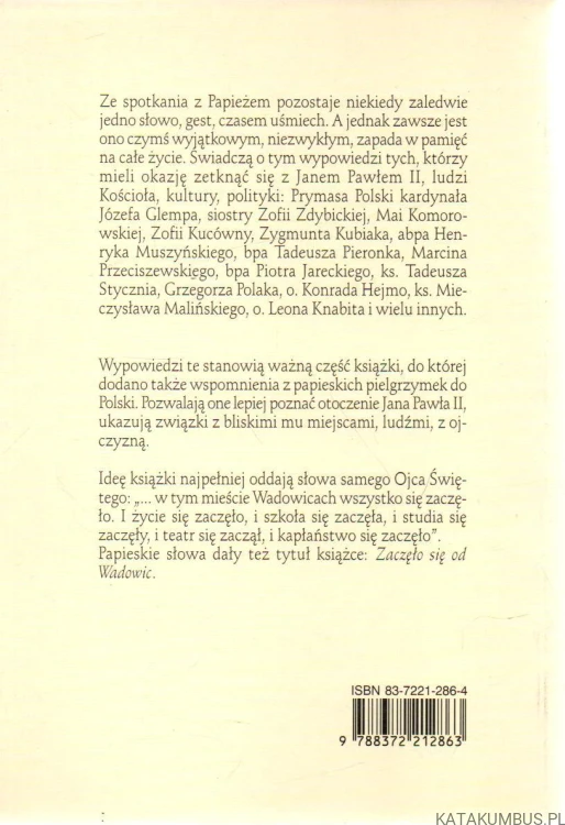 Zaczęło się od Wadowic. MILENA KINDZIUK