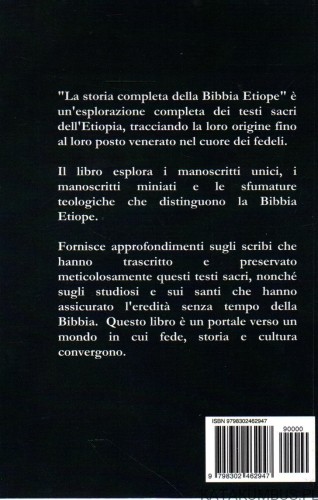 La storia completa della Bibbia Etiope. NATHAN GRACEWOOD