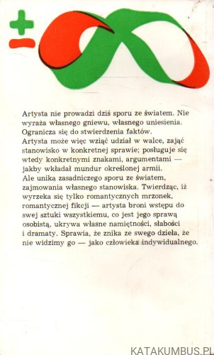 Mitologie artysty. ANDRZEJ OSĘKA