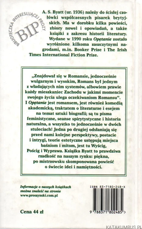Opętanie. A.S. BYATT