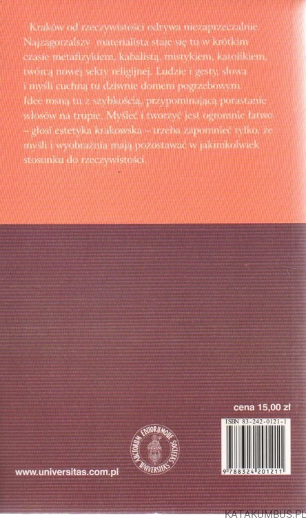 Widma moich współczesnych. STANISŁAW BRZOZOWSKI
