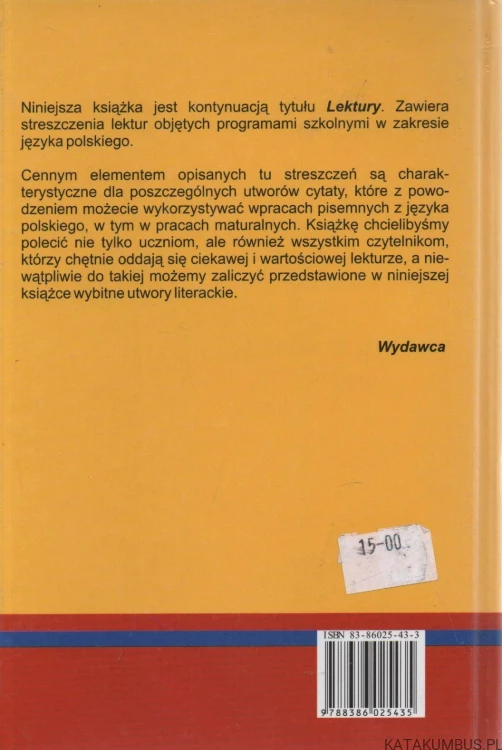 Lektury bis. GRAŻYNA ŁOŚ