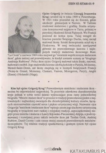 Myśli o ikonie. o.GRIGORIJ KRUG 2