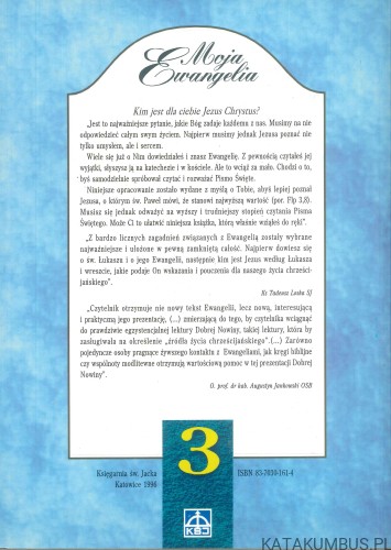 Ewangelia według św. Łukasza z komentarzem ks. Tadeusza Loski SJ. PRACA ZBIOROWA