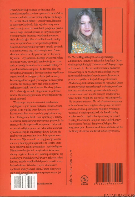 Przyrodnicy o nadprzyrodzonym. MARIA ROGIŃSKA