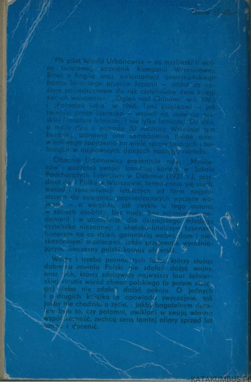 Myśliwcy. WITOLD URBANOWICZ