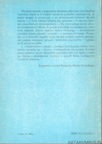 Urodził go "Niebieski Ptak". STEFANIA GRODZIEŃSKA