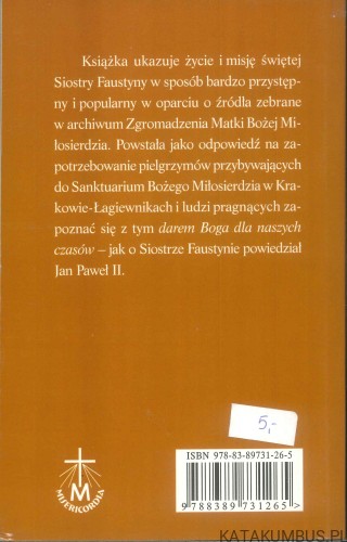Dar Boga dla naszych czasów. ELŻBIETA SIEPAK