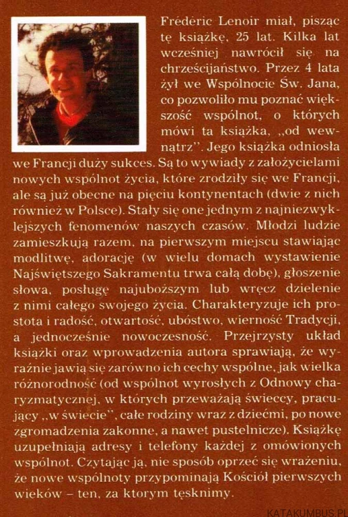 Nowe wspólnoty / Frederic Lenoir