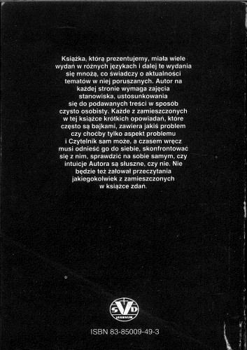 Śpiew ptaka. ANTHONY DE MELLO