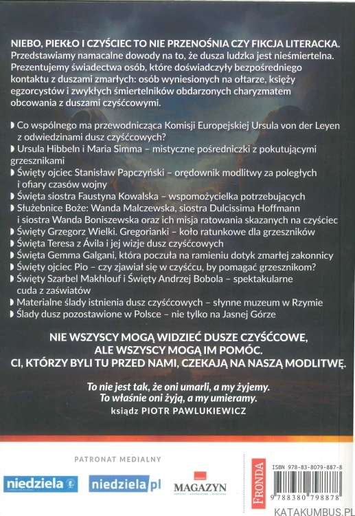 Ratujcie nas! Znaki z zaświatów. Święci i mistycy o duszach czyśćcowych. GRZEGORZ FELS