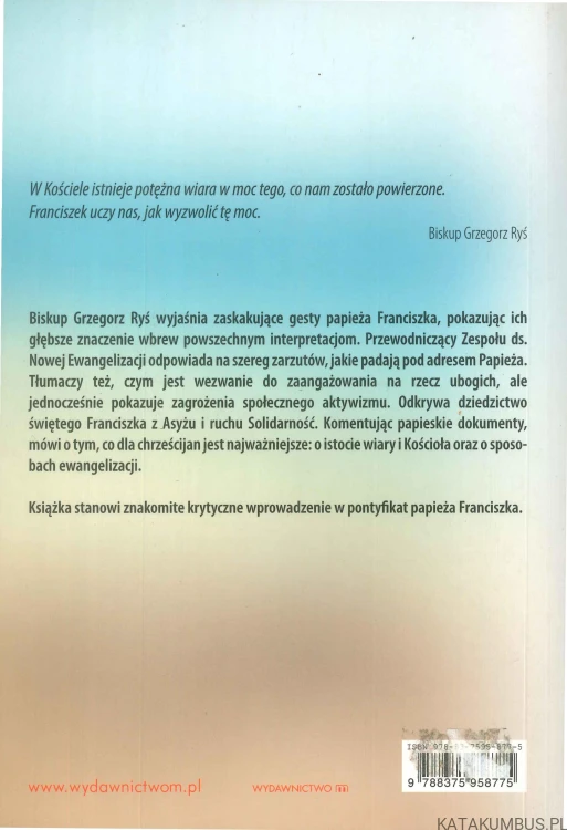 Kościół, Franciszek, świat. GRZEGORZ RYŚ
