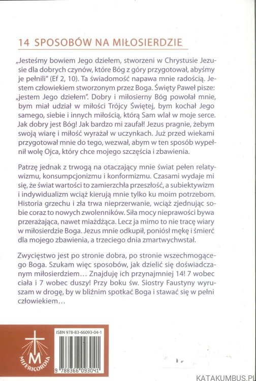14 sposobów na miłosierdzie. S. M. DIANA KUCZEK