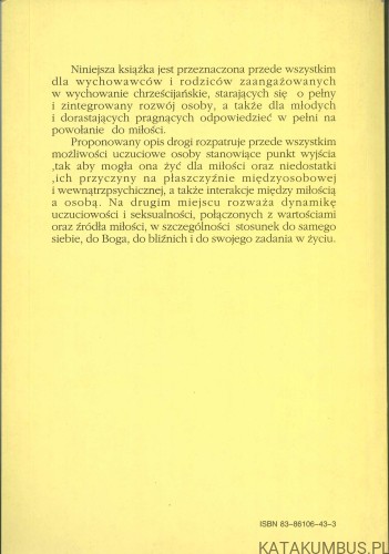 Żyć miłością. Dojrzewanie więzi międzyosobowych a życie duchowe. GIUSEPPE SOVERNIGO