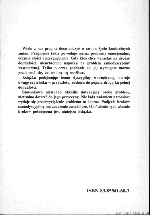 Nie jesteś już dzieckiem. MARY PYTCHES