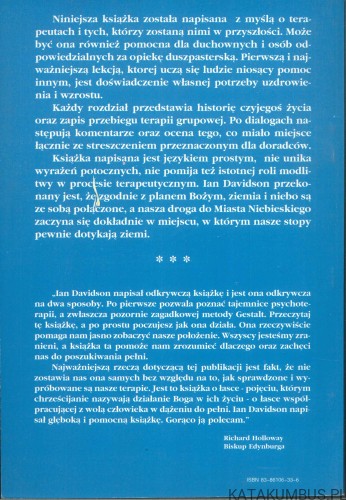 Tu i teraz. Uzdrowienie chrześcijańskie a terapia Gestalt. IAN DAVIDSON