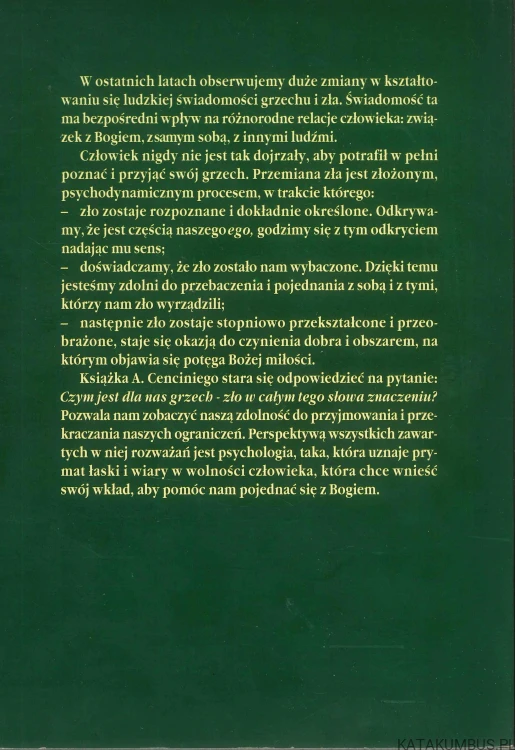 Żyć w pojednaniu. AMADEO CENCINI