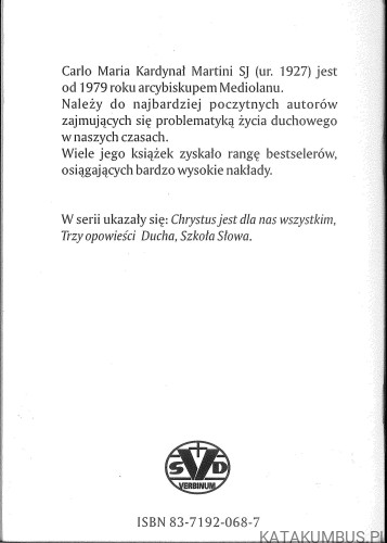 Powrót do Ojca wszystkich. CARLO MARIA MARTINI