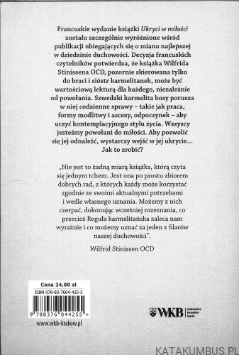 Ukryci w miłości. Podręcznik życia karmelitańskiego. WILFRID STINISSEN OCD