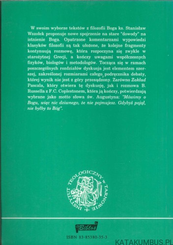 Pytając o Boga. STANISŁAW WSZOŁEK
