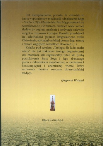 Teologia dla ludzi małej wiary. FRANCISZEK GŁÓD