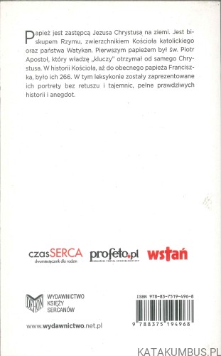 Od Piotra do Franciszka. ZYGMUNT PODLEJSKI