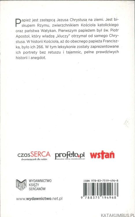 Od Piotra do Franciszka. ZYGMUNT PODLEJSKI