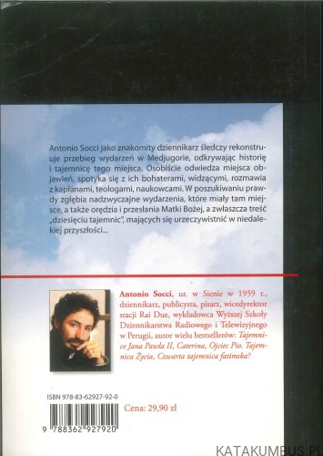 Tajemnica Medjugorie. Maryja ratuje świat. ANTONIO SOCCI