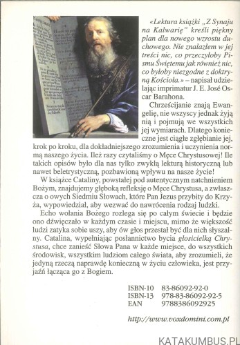 Z Synaju na Kalwarię. CATALINA RIVAS