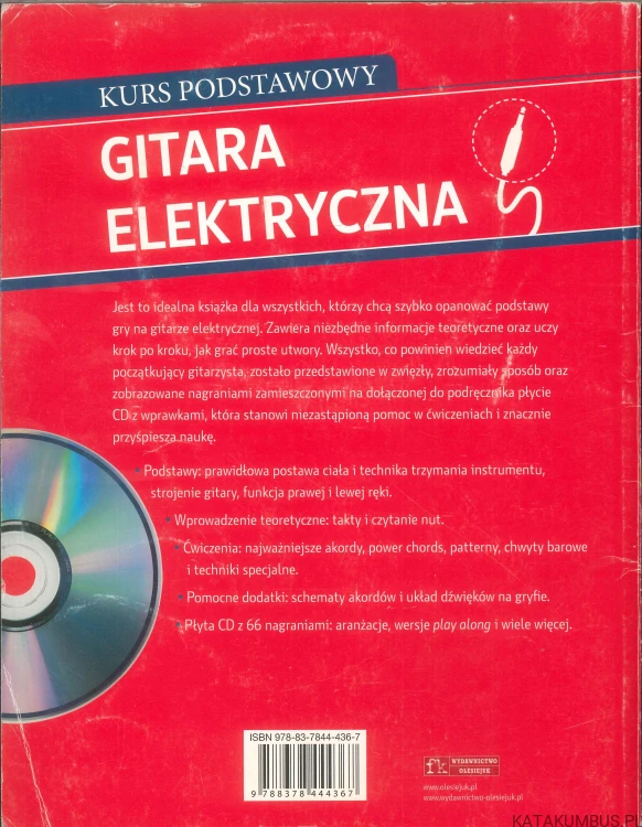Gitara elektryczna. Kurs podstawowy +CD. PRACA ZBIOROWA
