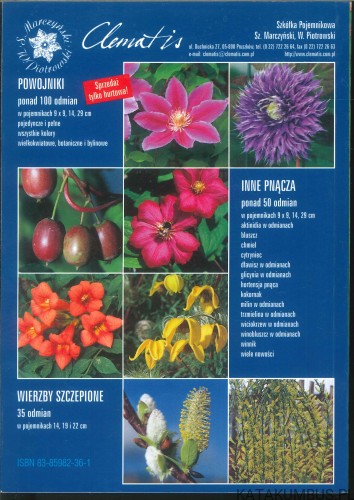 Ochrona ozdobnych pnączy. PRACA ZBIOROWA