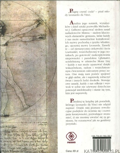 Myśleć jak Leonardo da Vinci. MICHAEL J. GELB