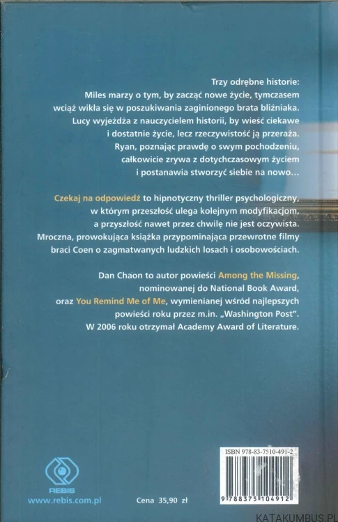 Czekaj na odpowiedź. DAN CHAON