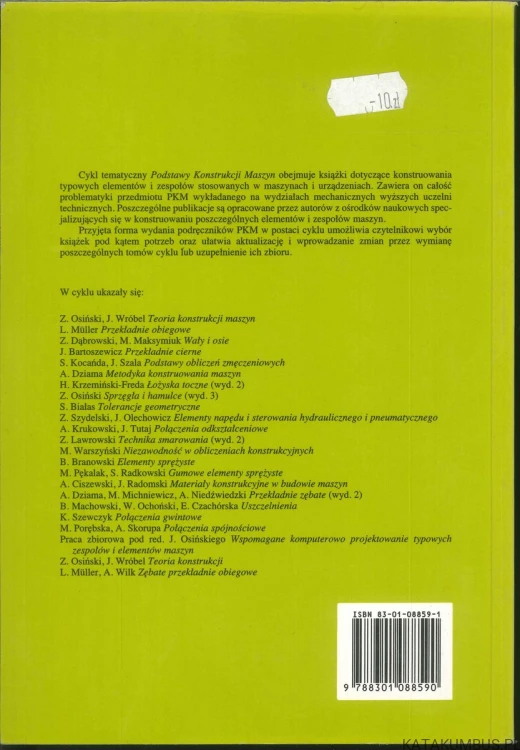Sprzęgła i hamulce. ZBIGNIEW OSIŃSKI