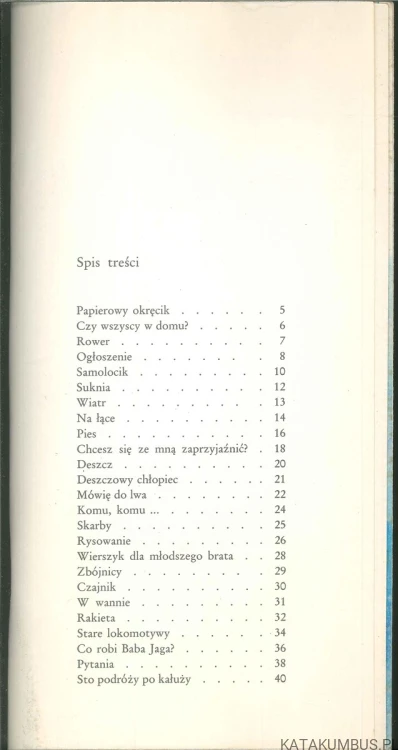 Papierowy okręcik. STANISŁAW GRABOWSKI