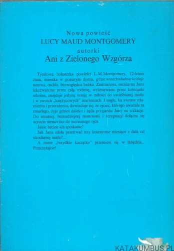 Jana ze wzgórza latarni. LUCY MAUD MONTGOMERY
