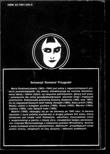 Błękitni. MARIA RODZIEWICZÓWNA