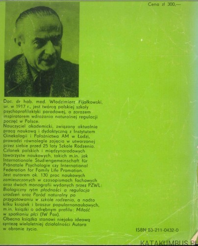 Dar rodzenia. WŁODZIMIERZ FIJAŁKOWSKI