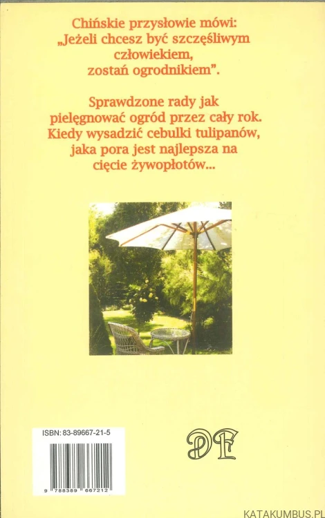 Kalendarz ogrodnika. ELŻBIETA ADAMSKA