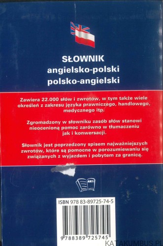 Słownik angielsko-polski polsko-angielski. PRACA ZBIOROWA
