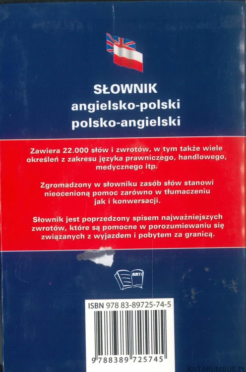 Słownik angielsko-polski polsko-angielski. PRACA ZBIOROWA