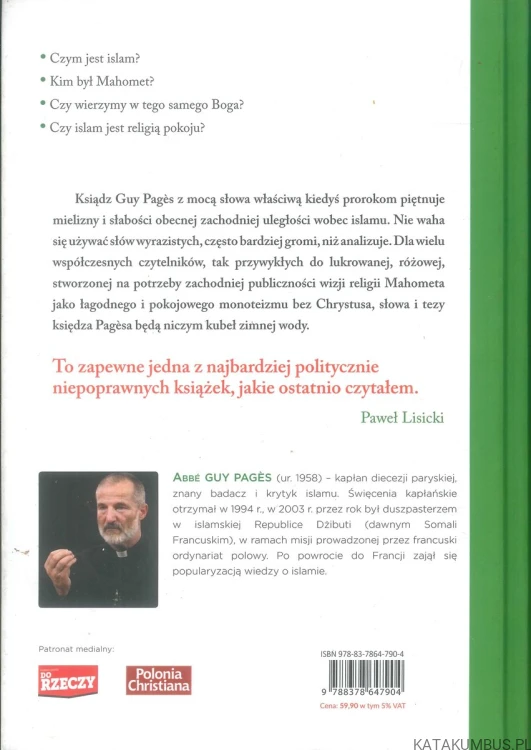 Prawdziwe oblicze islamu. ABBÉ GUY PAGÈS