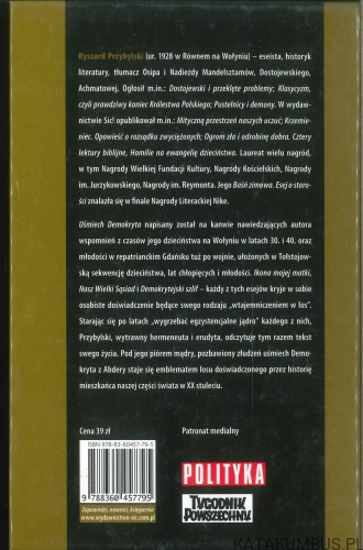 Uśmiech Demokryta. RYSZARD PRZYBYLSKI
