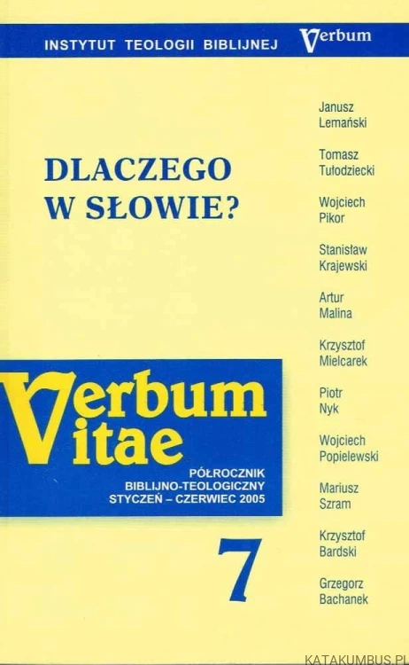 Dlaczego w Słowie? PRACA ZBIOROWA