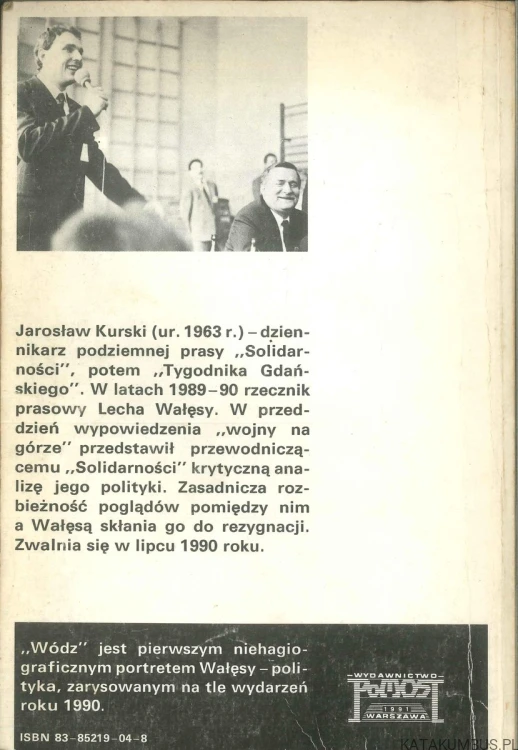 Wódz - byly rzecznik. JAROSŁAW KURSKI