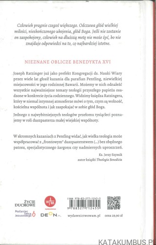 Głód Boga. Kazania z Pentling. JOSEPH RATZINGER