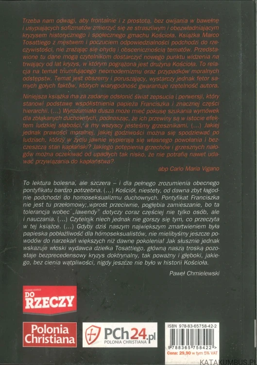 Watykańska galeria osobliwości. MARCO TOSATTI