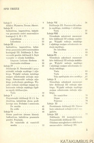 Lingua Latina ad usum medicinae studentium. PRACA ZBIOROWA