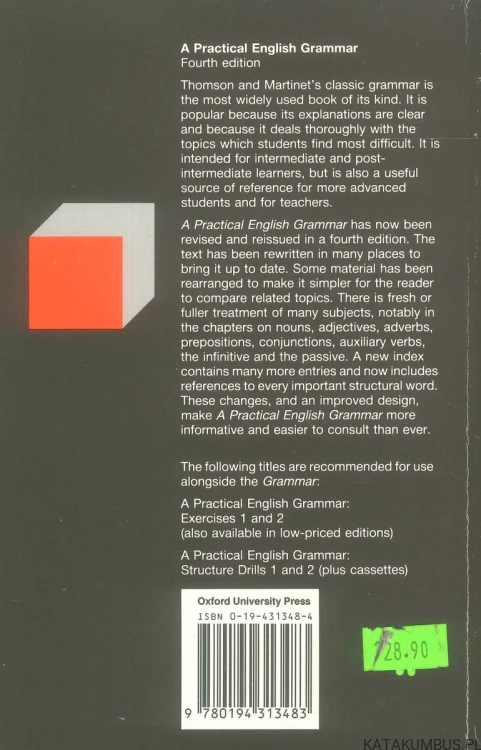 A practical English grammar. PRACA ZBIOROWA